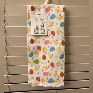 Hip & Hop HomeGoods Easter Egg Chicks Pastel Set Of 2 Kitchen Towels 18” X 28”